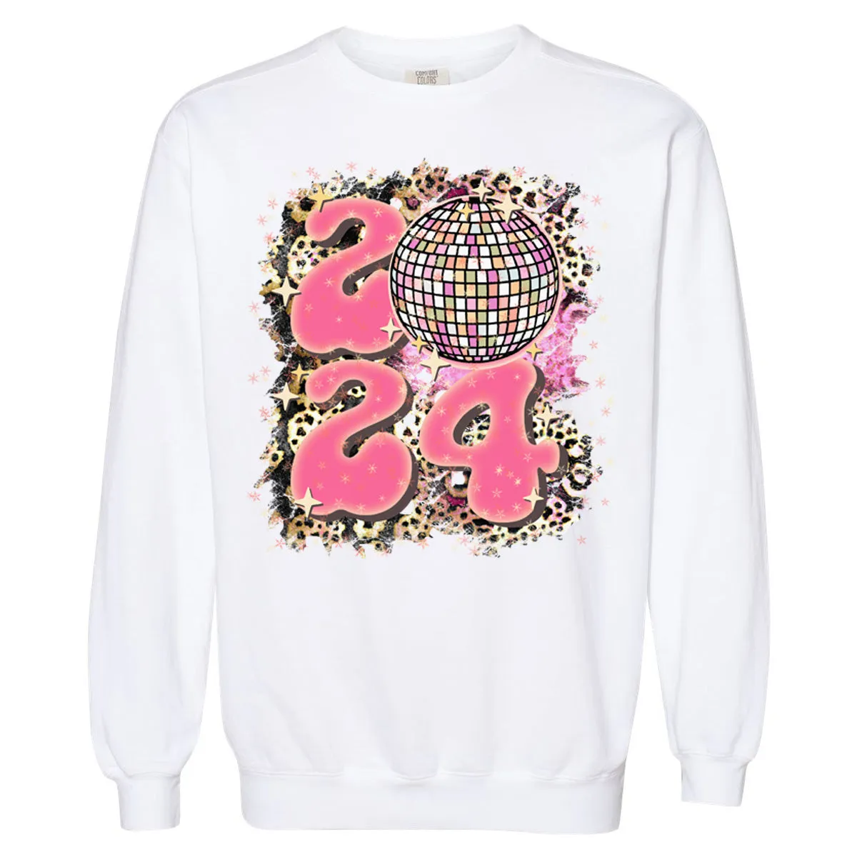 2024 Disco Ball - White (Tee/Hoodie/Sweatshirt)