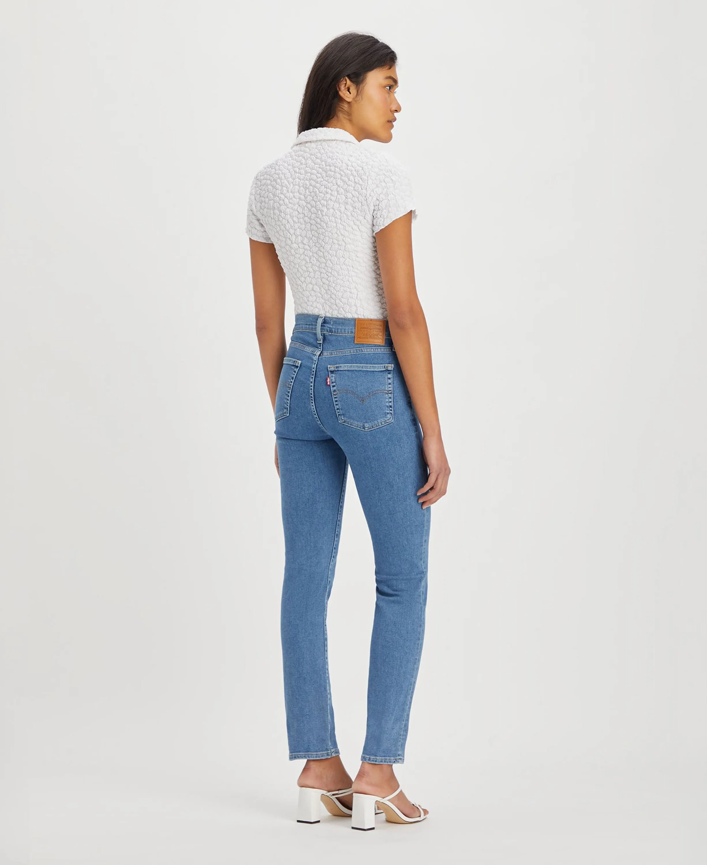 724 High Rise Straight Jeans - Beach Break Stone