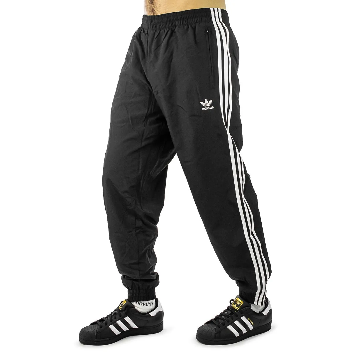 Adidas Woven Firebird Track Pant Jogging Hose IT2501 - schwarz-weiss