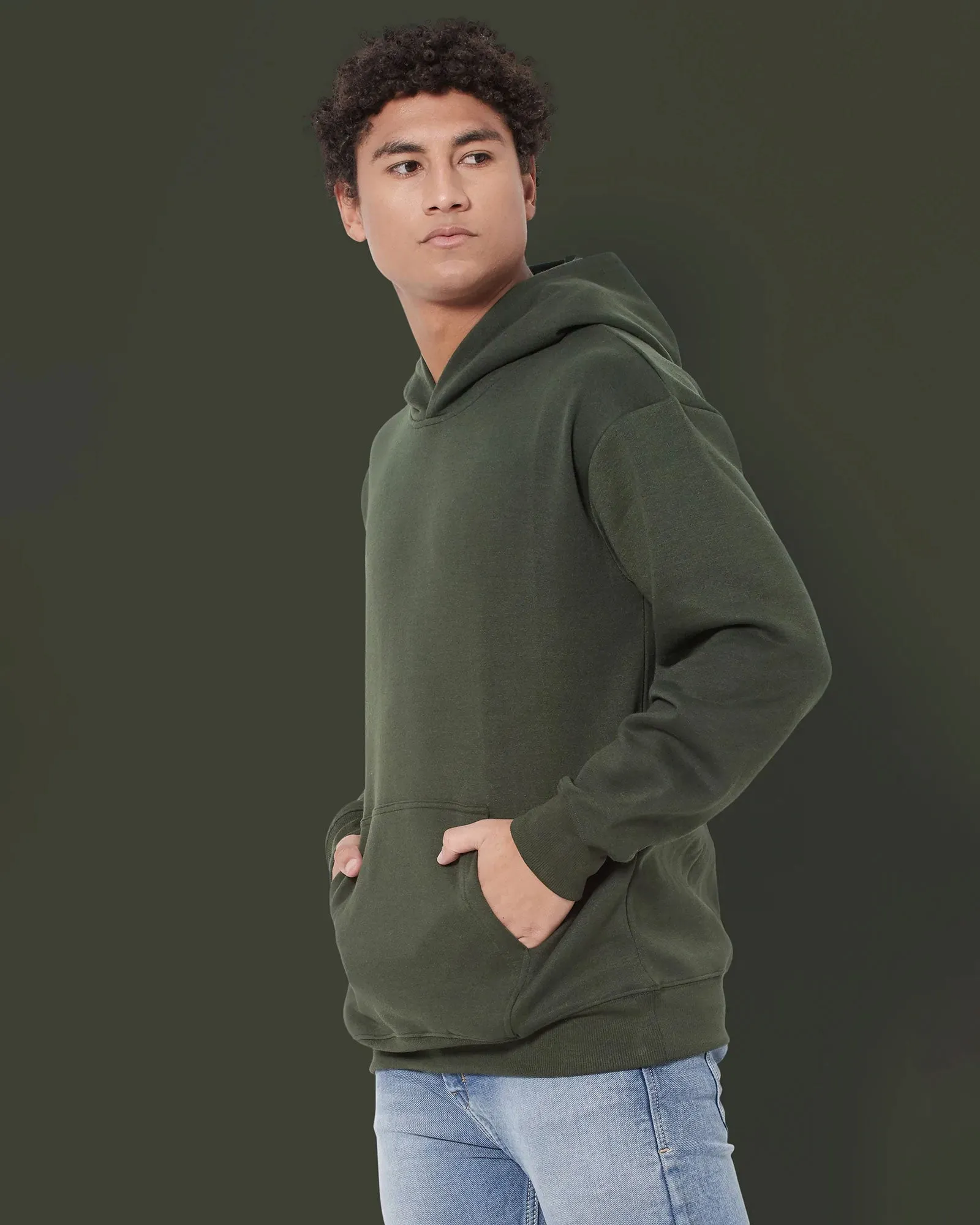 Airjet Hoodie: Military Green