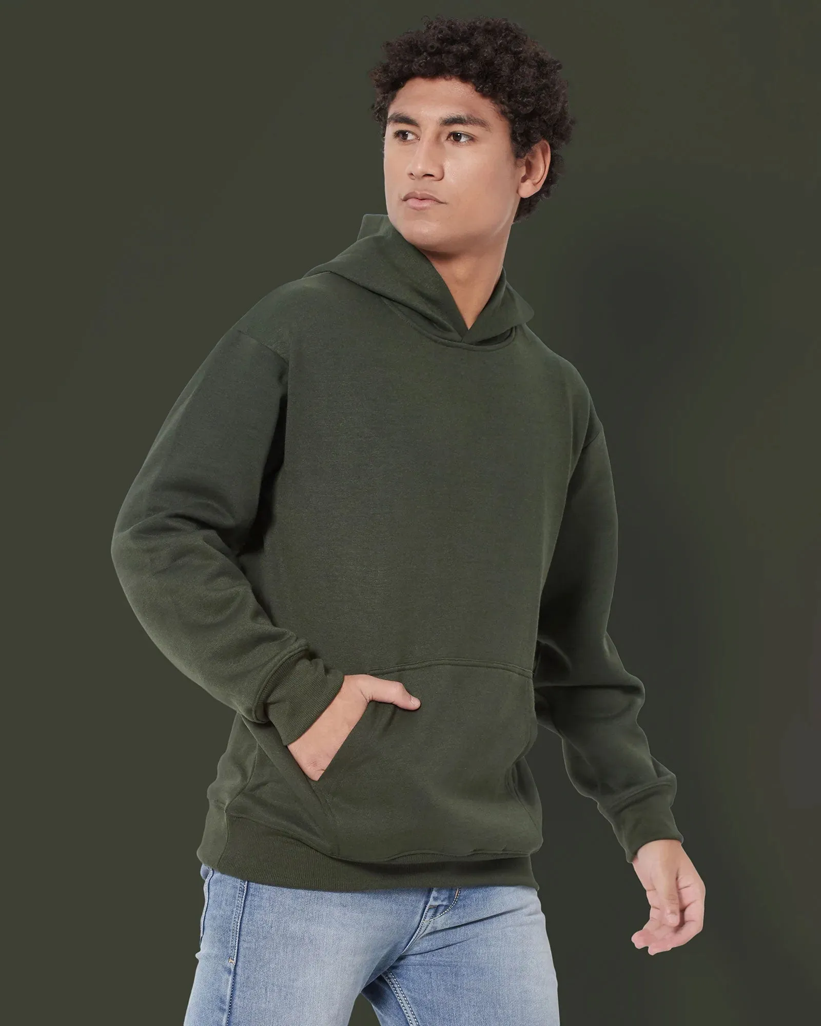 Airjet Hoodie: Military Green