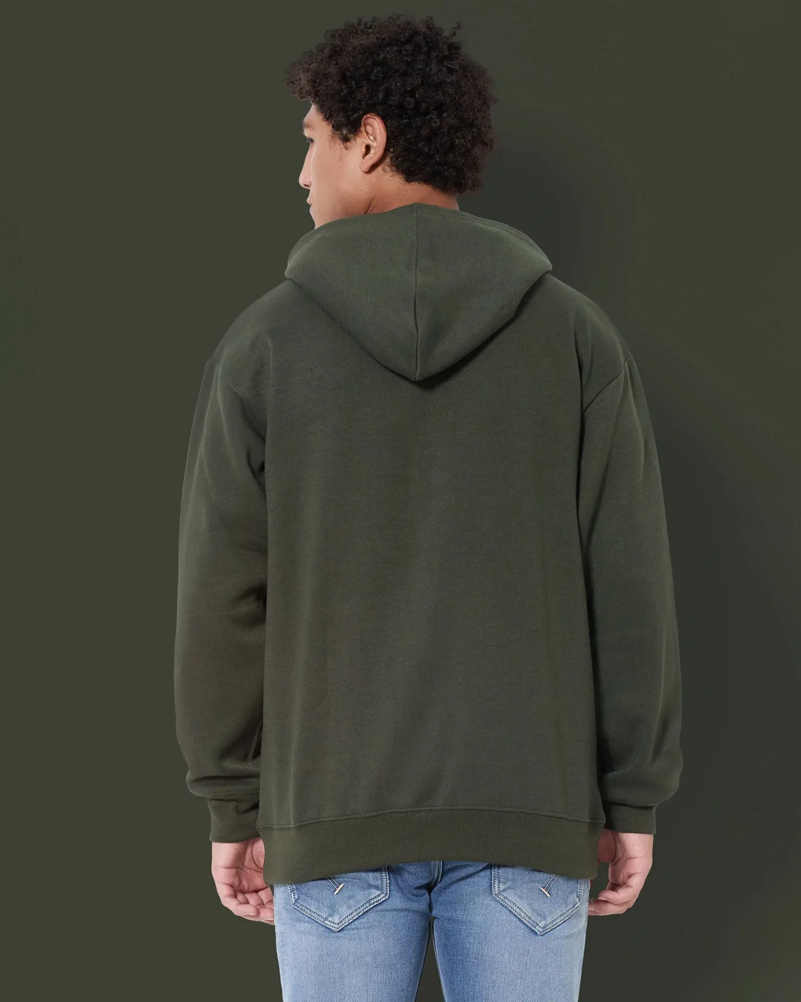 Airjet Hoodie: Military Green