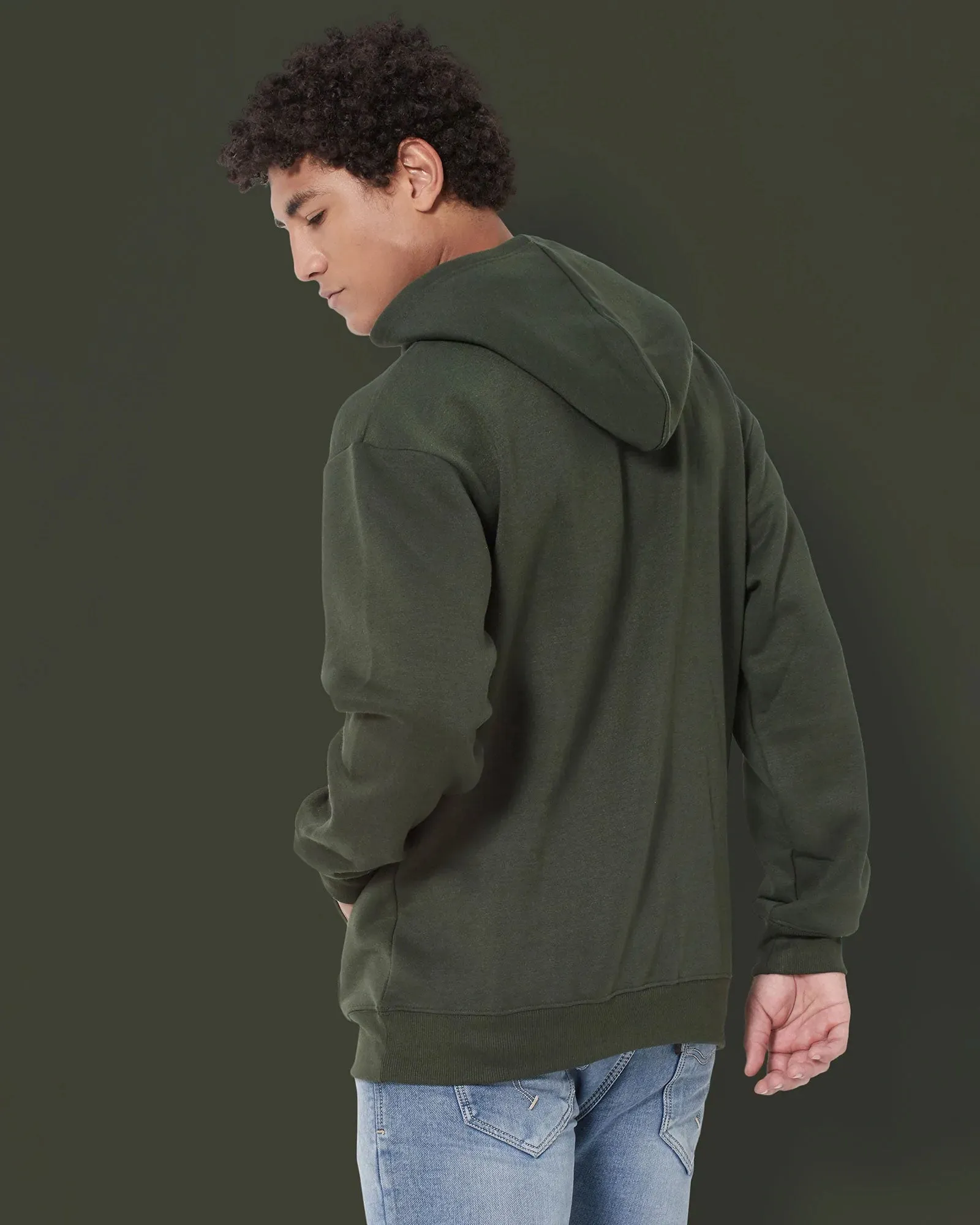 Airjet Hoodie: Military Green