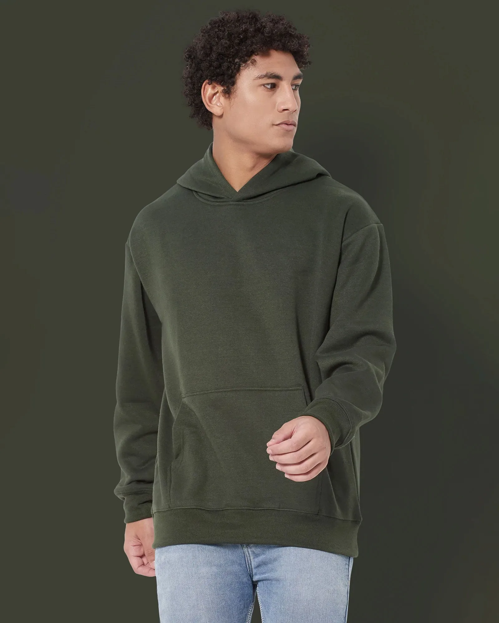 Airjet Hoodie: Military Green