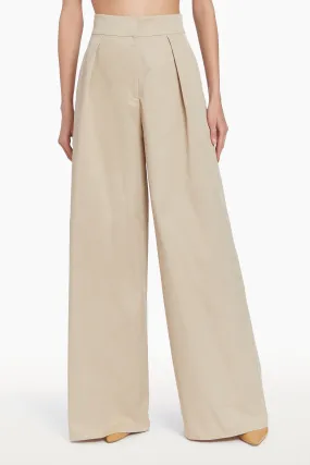 Amanda Uprichard Damaris Pants in Khaki