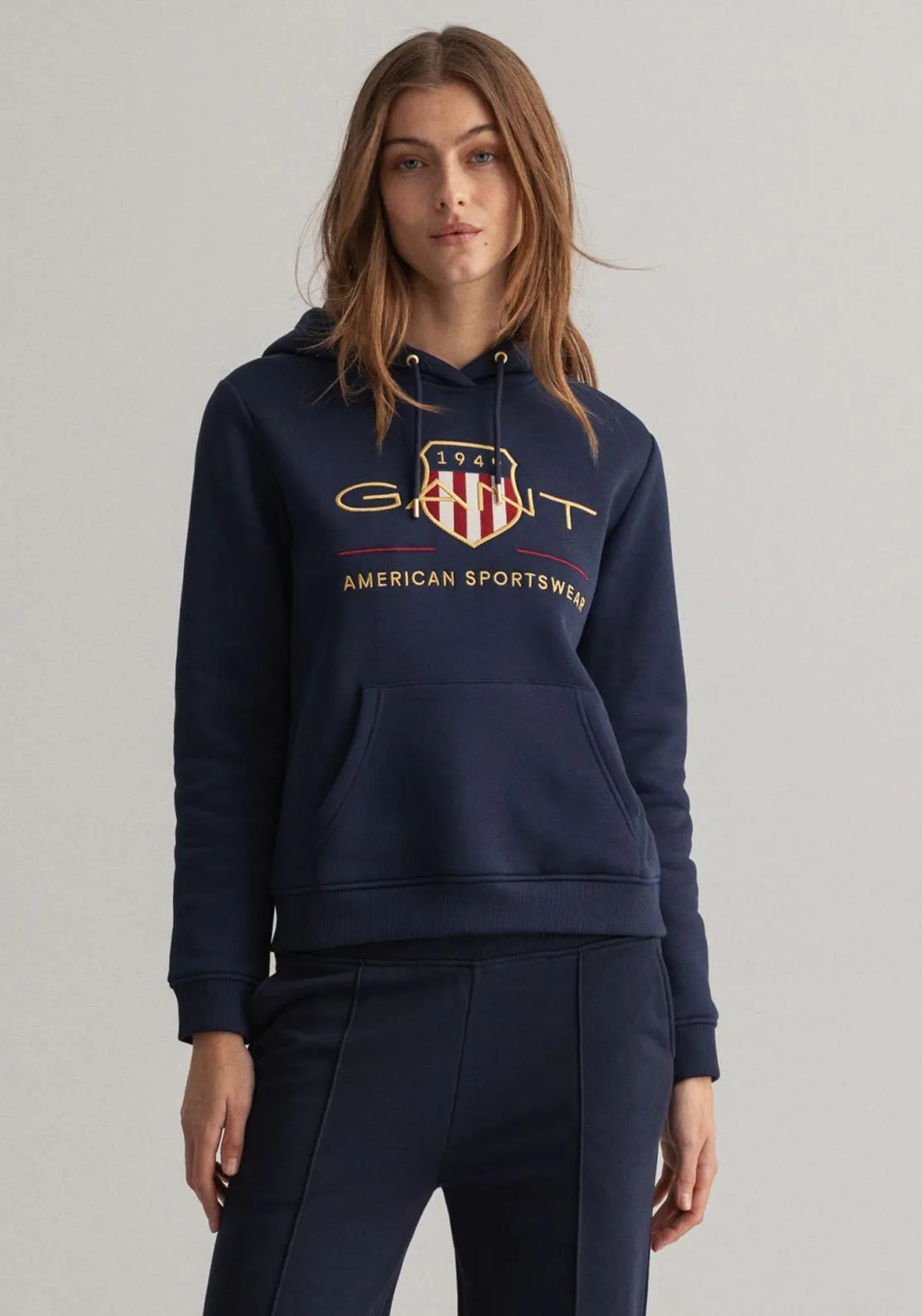 Archive Shield Hoody Navy