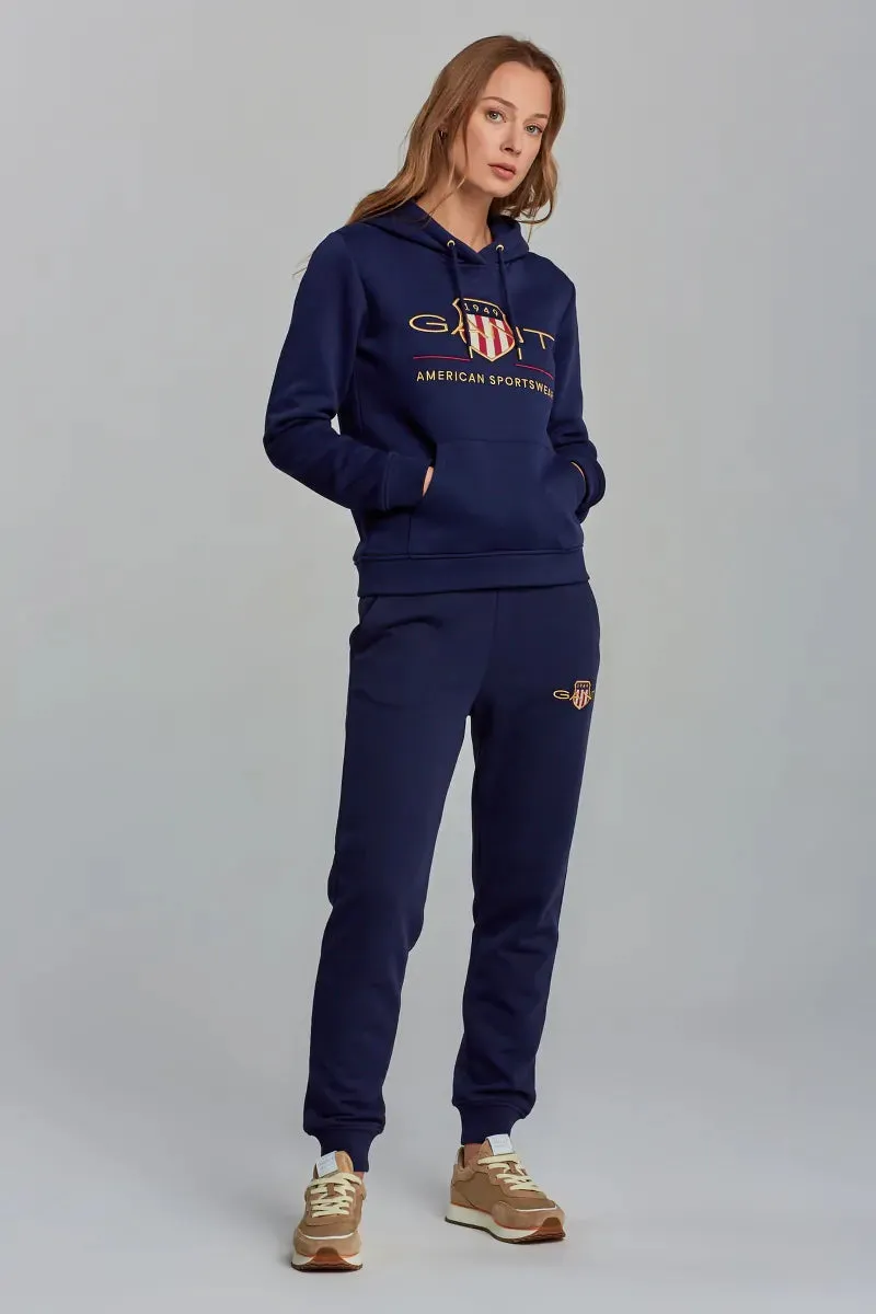 Archive Shield Hoody Navy