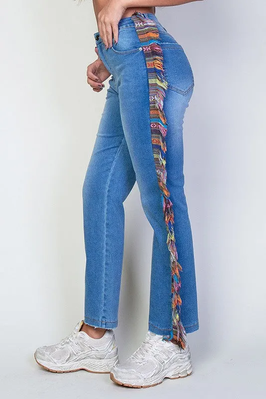 Aztec Fring Jeans