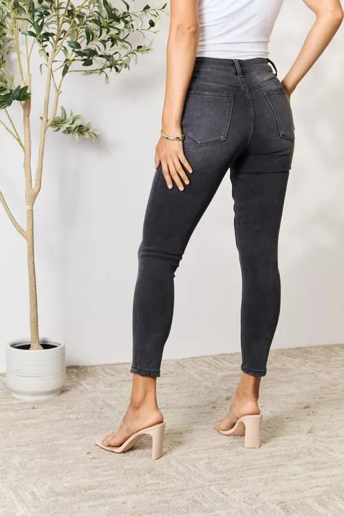 BAYEAS, Cropped Skinny Jeans