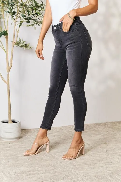 BAYEAS, Cropped Skinny Jeans