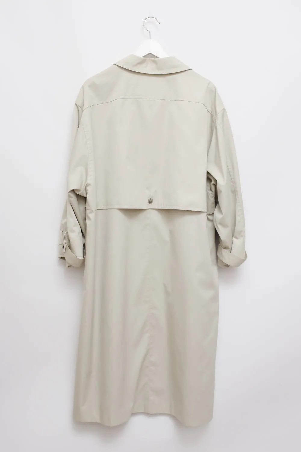 BEIGE VINTAGE SUMMER TRENCH COAT