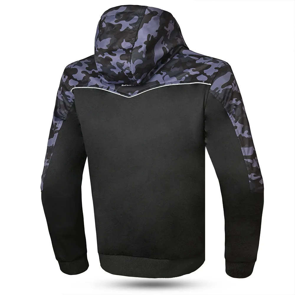 BELA Camo Rush Armour Wear Hoodie Black Dark Blue