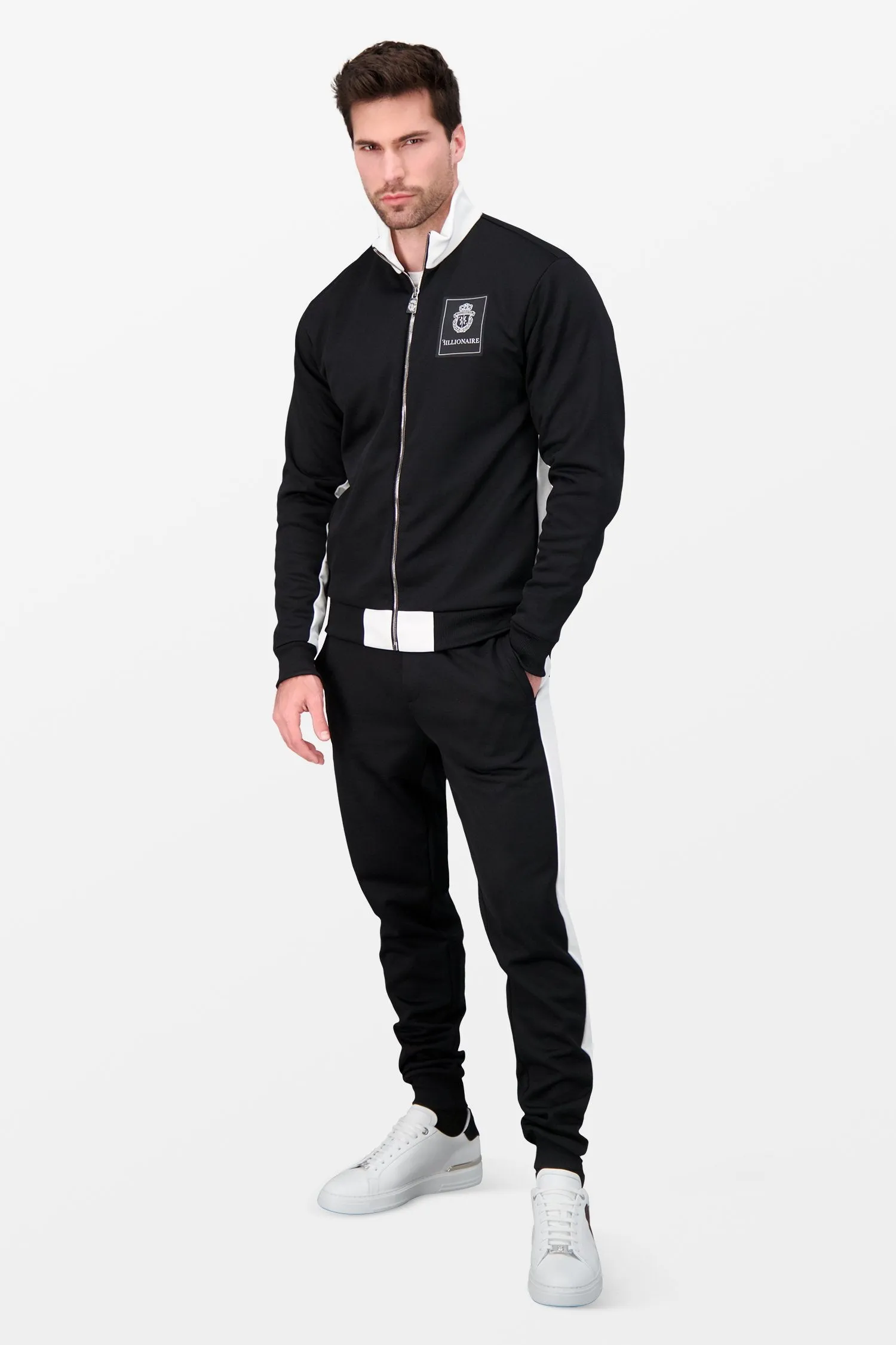 Billionaire Black/Gold Institutional Tracksuit