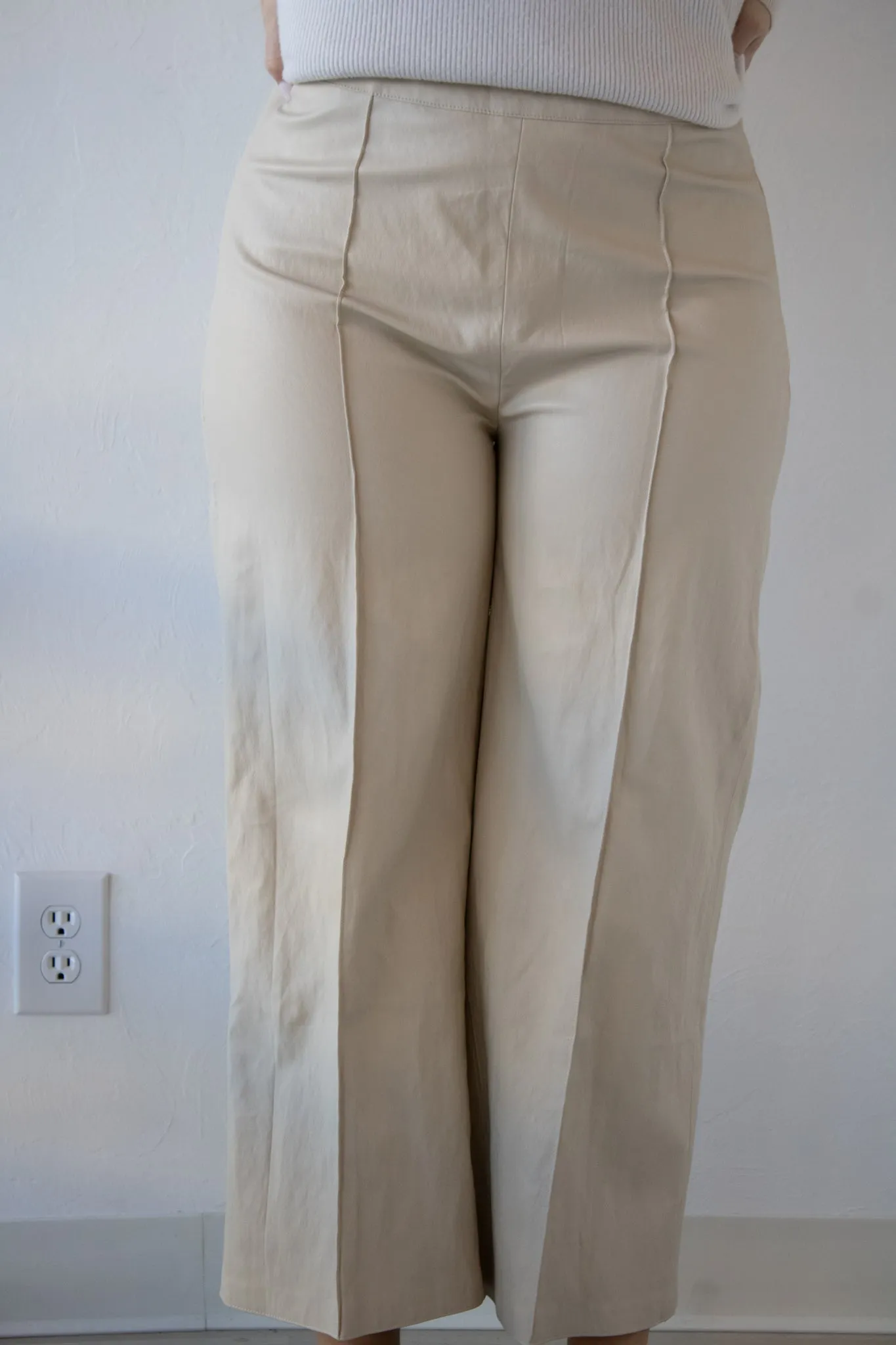 Bone Wide Leg Pant