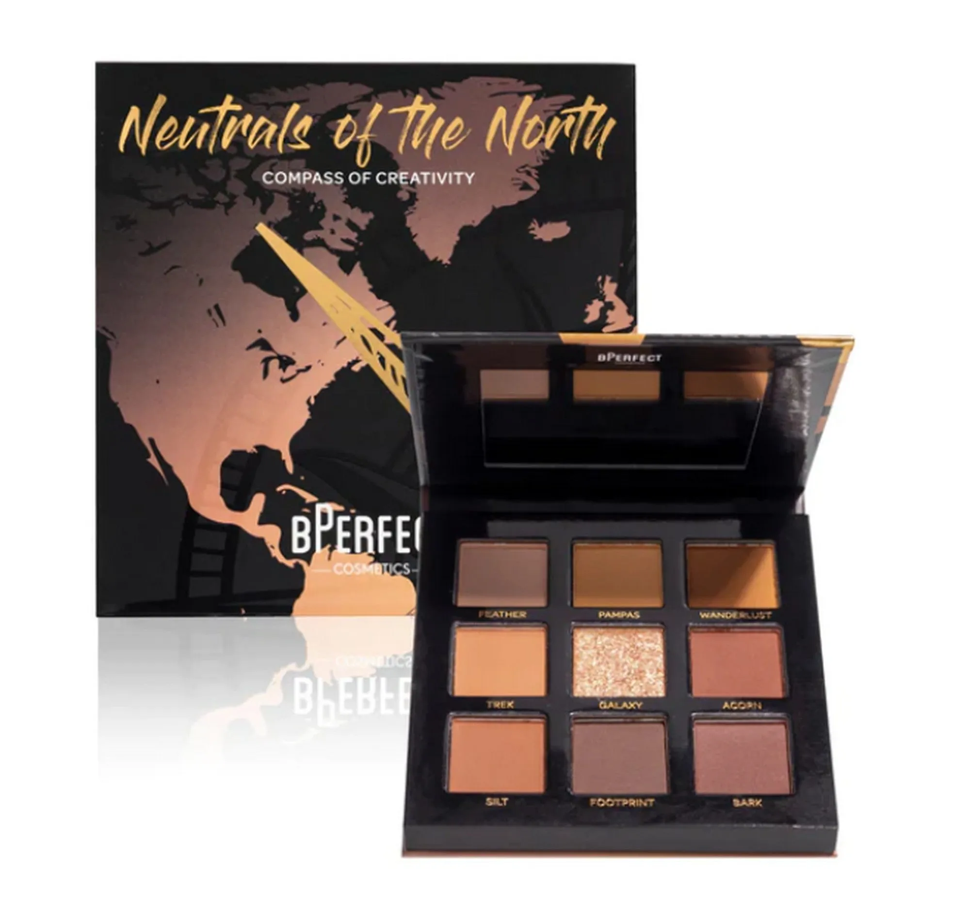 BPerfect Compass Palette Neutrals Of The North