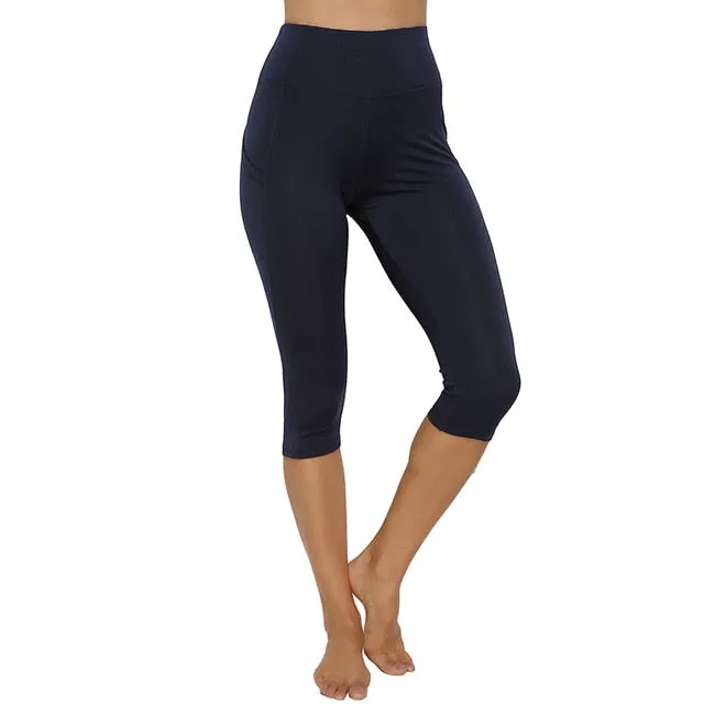 Breeches Athleisure Capri Sports Leggings