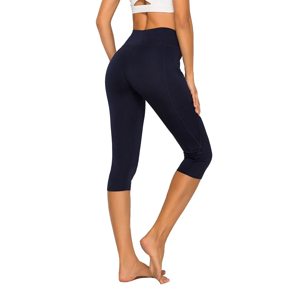 Breeches Athleisure Capri Sports Leggings