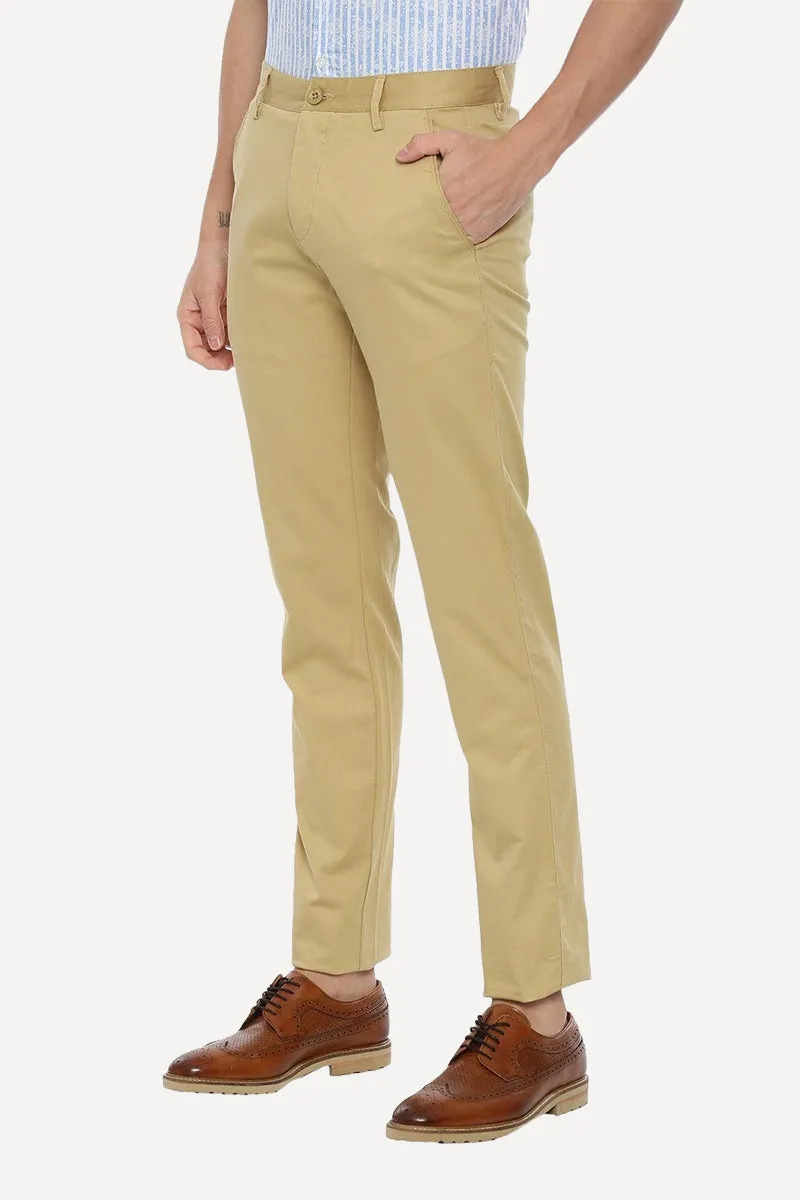 Bronx Chinos - Light Khaki Trouser For Men | Ariser