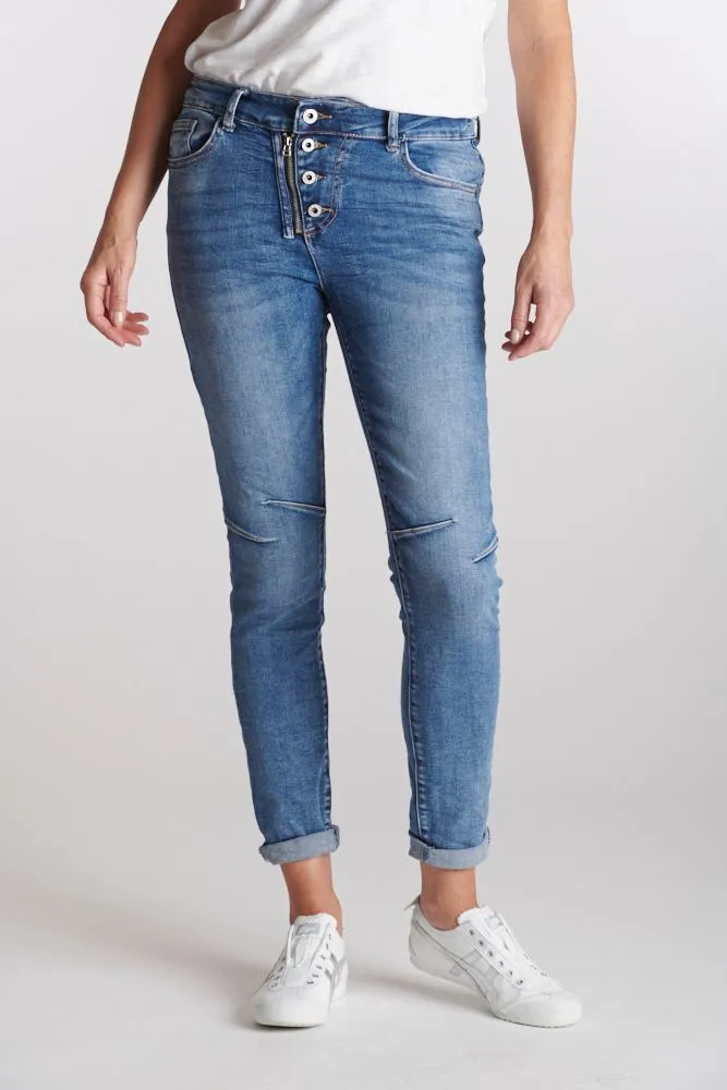 Button Jeans Denim