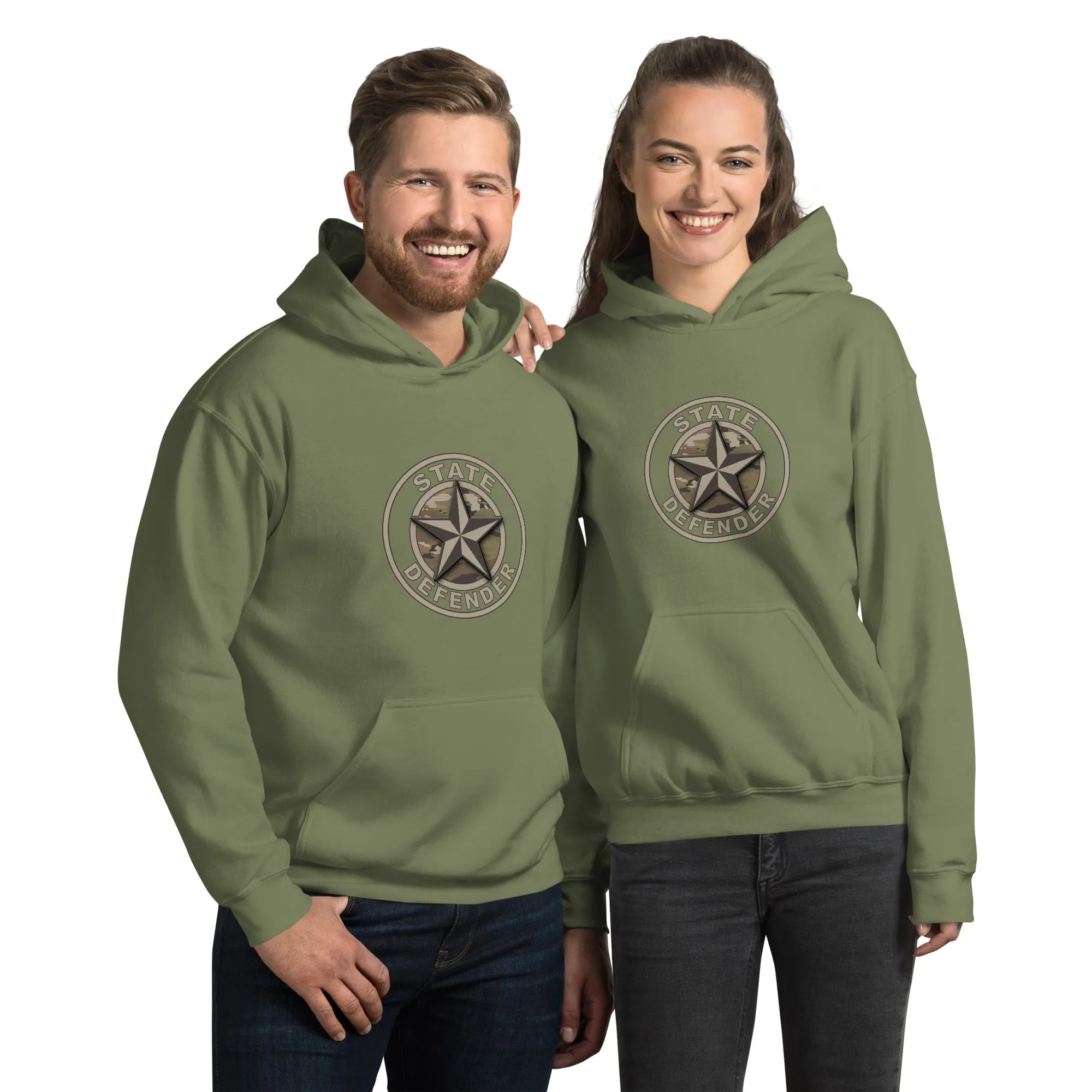 Camo State Defender Unisex Hoodie