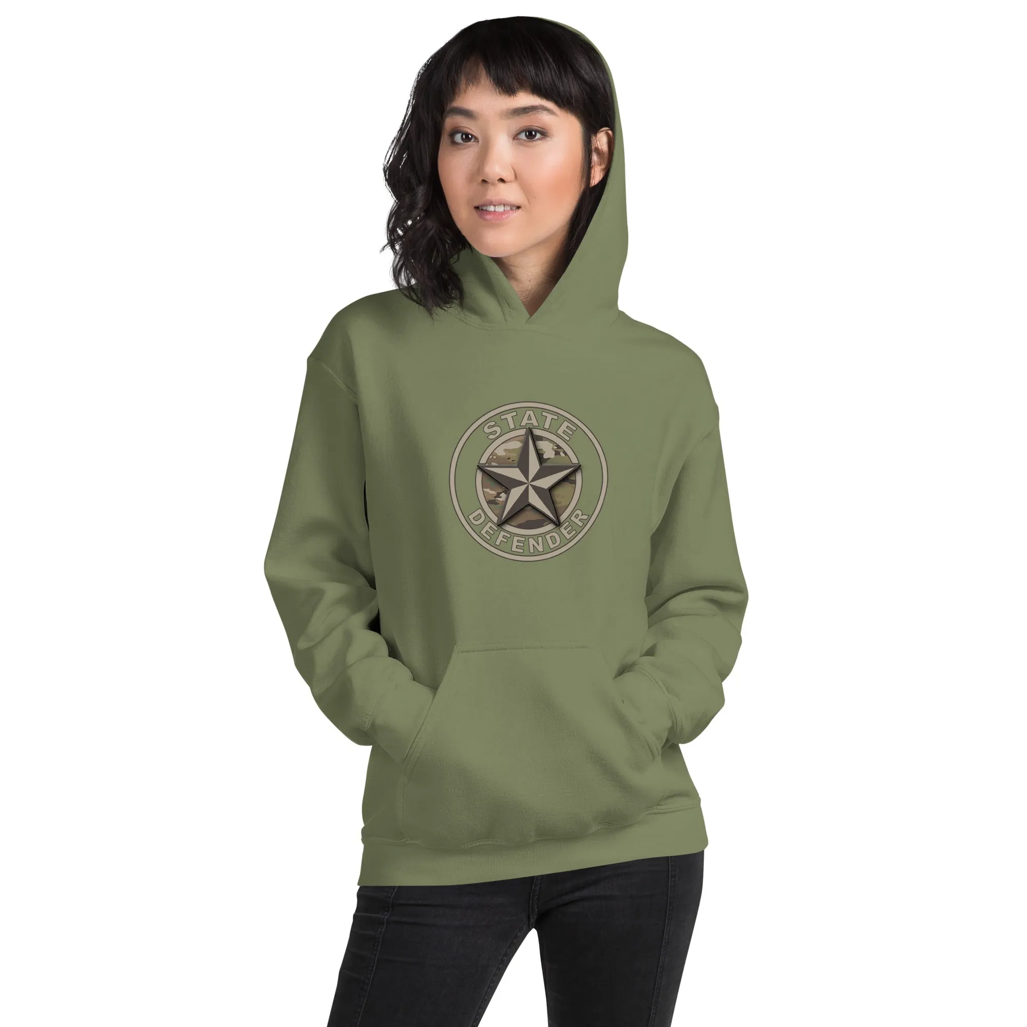 Camo State Defender Unisex Hoodie