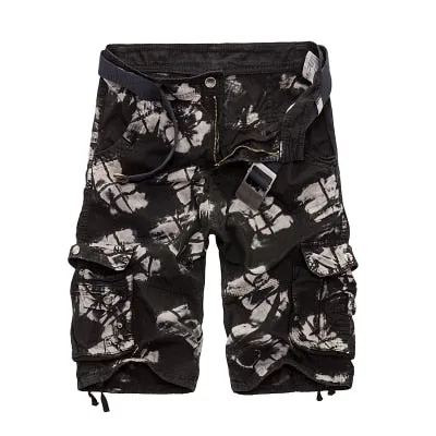 Camouflage Camo Cargo Shorts Men 2019 New Mens Casual Shorts