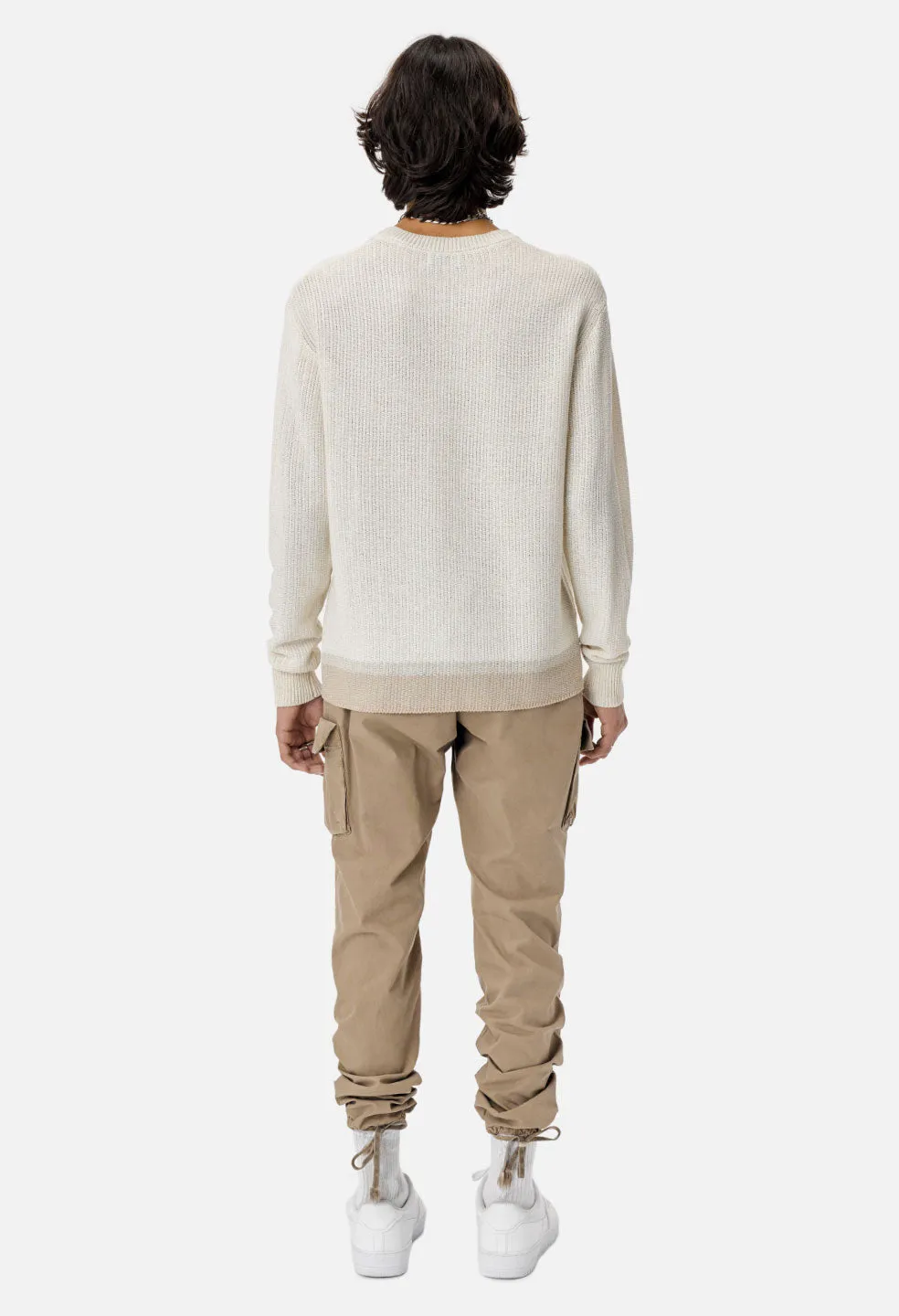 Ivory-Colored Canal Sweater, Premium Quality