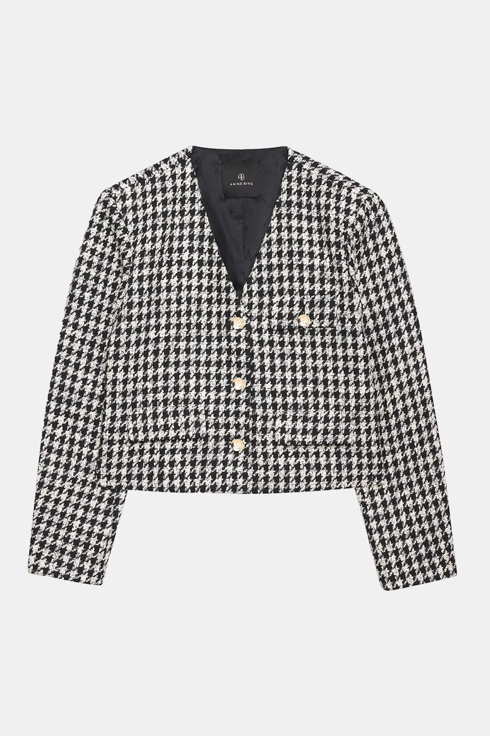 Cara Houndstooth Jacket