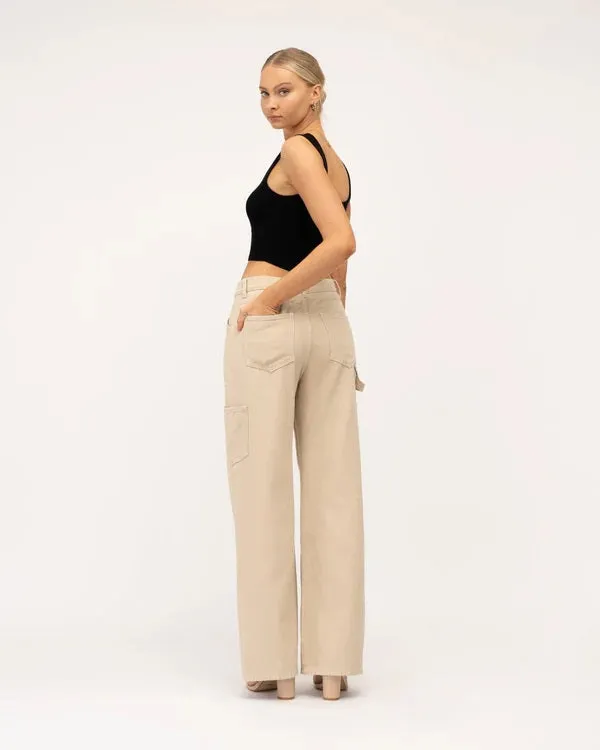 Cargo Utility Pants Natural