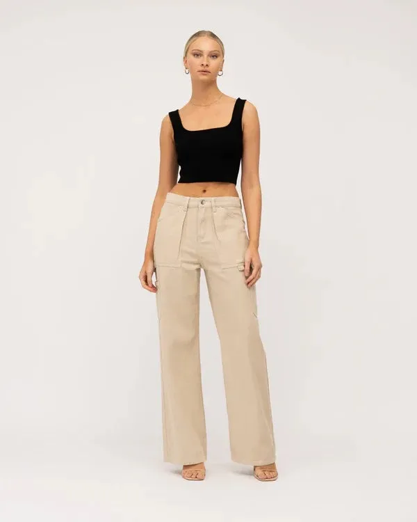 Cargo Utility Pants Natural