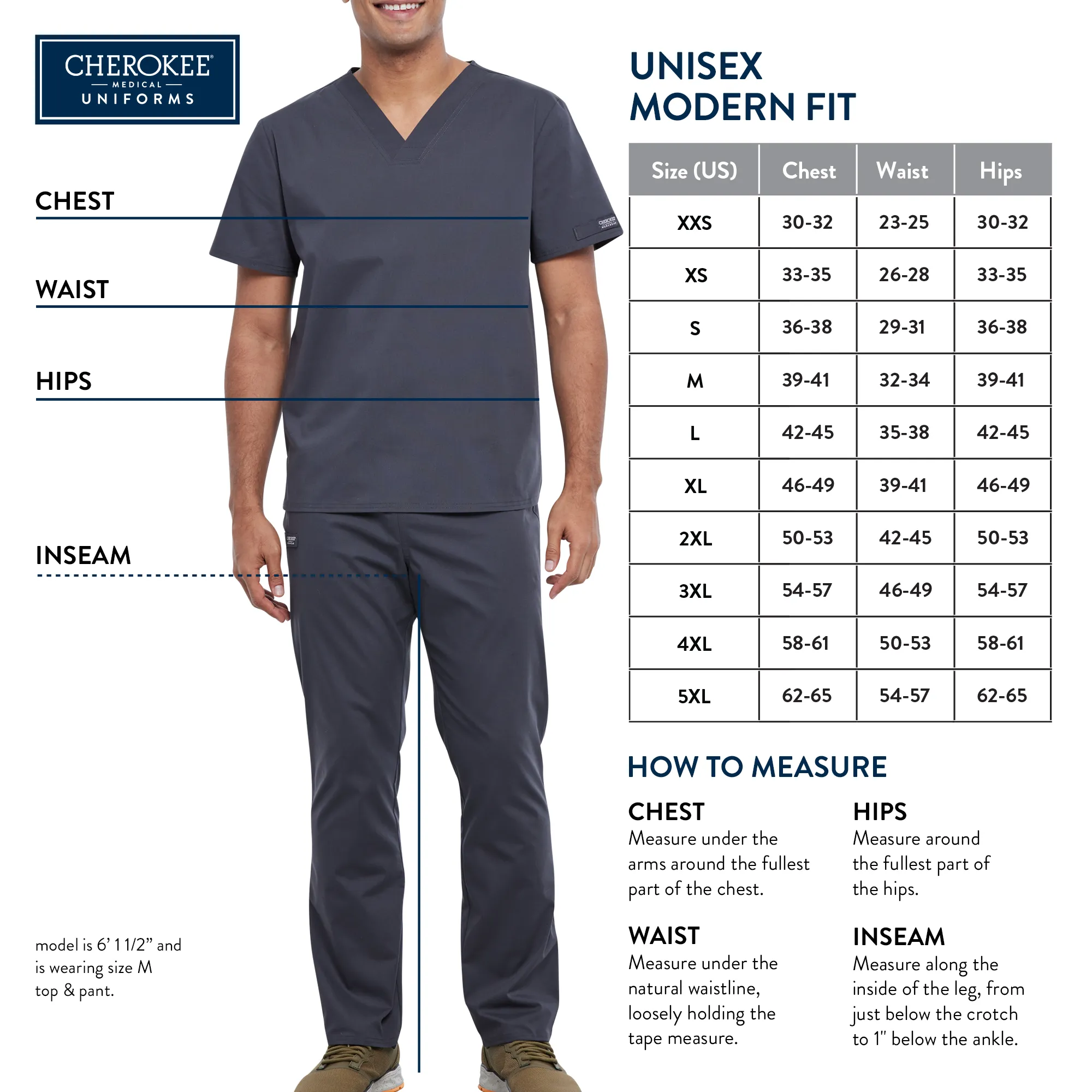 Cherokee WW Originals Unisex Top & Pant Scrub Set WW530C