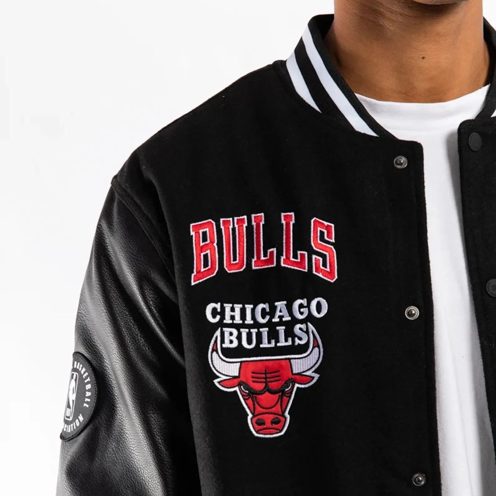 Chicago Bulls Aberdeen Letterman Jacket NBA by Mitchell & Ness