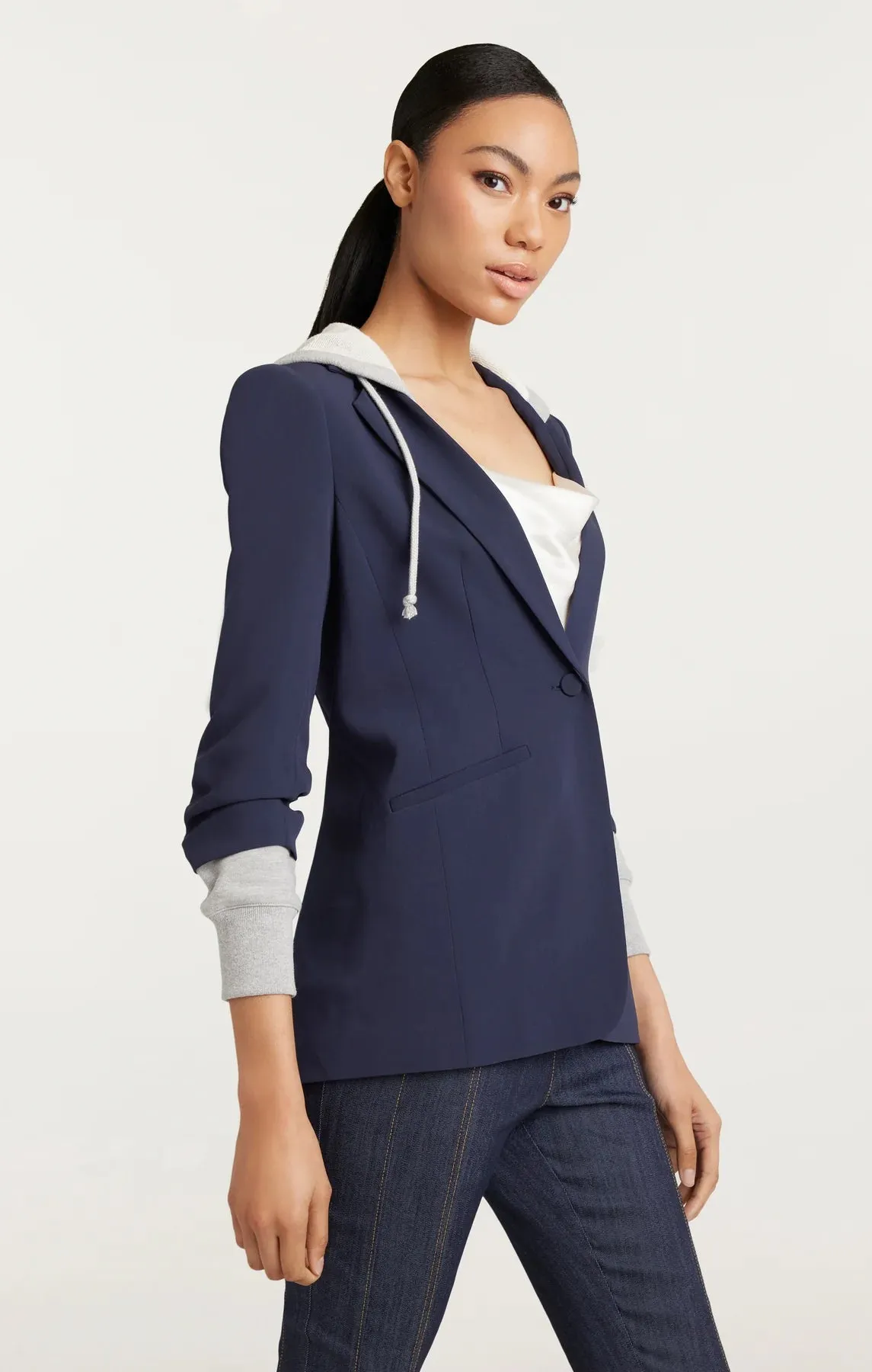 Cinq a Sept Hooded Khloe Blazer