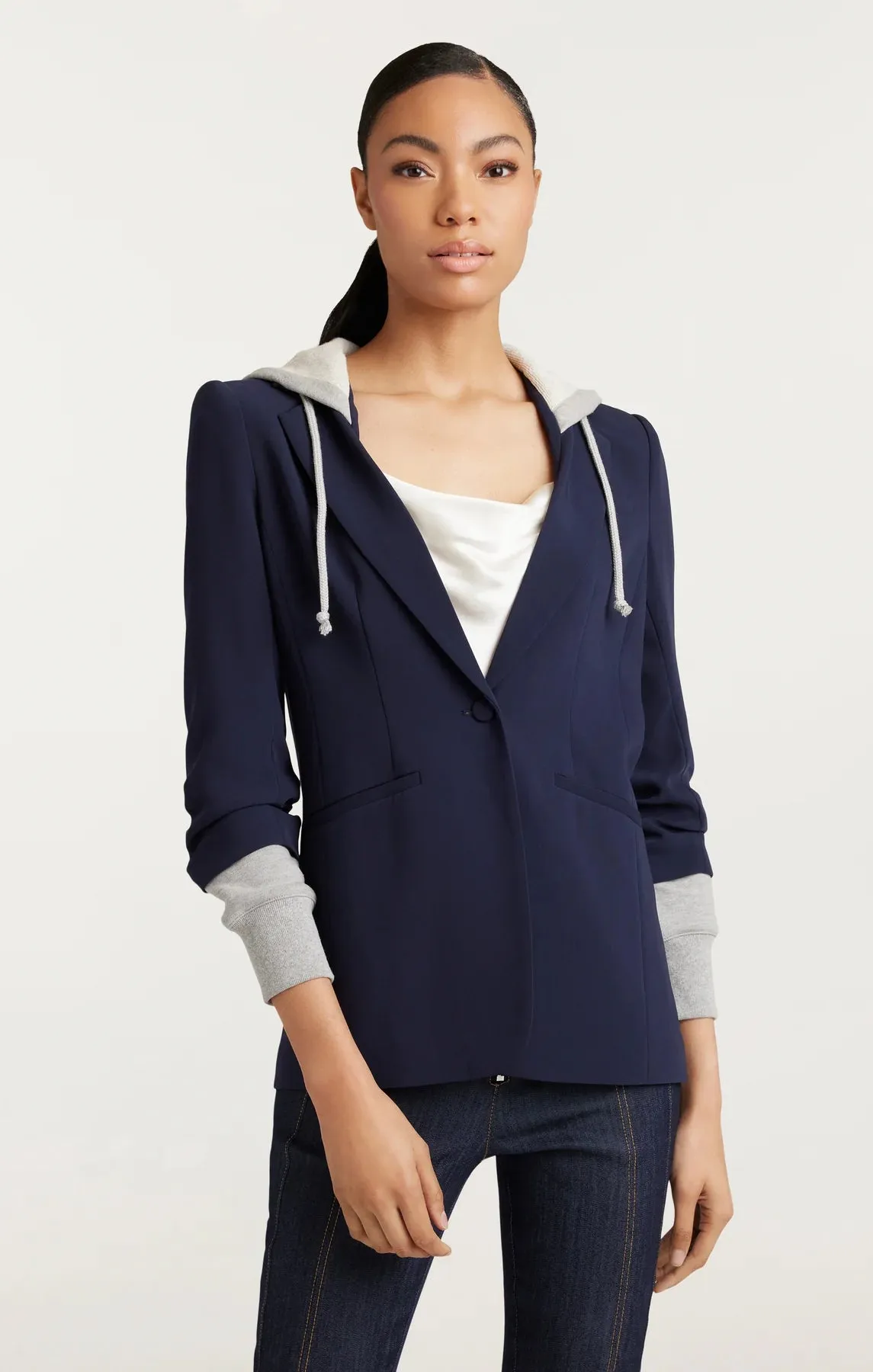 Cinq a Sept Hooded Khloe Blazer