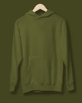 Classic Hoodie: Olive Green