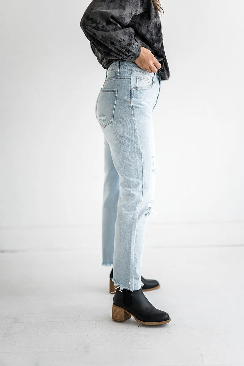 Cole High Rise Girlfriend Jeans