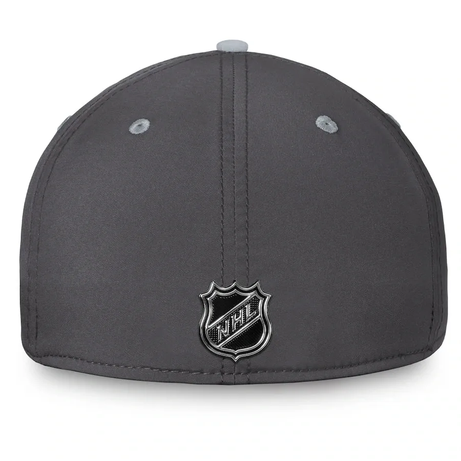 Columbus Blue Jackets Fanatics Branded Authentic Pro Home Ice Flex Hat - Charcoal/Gray