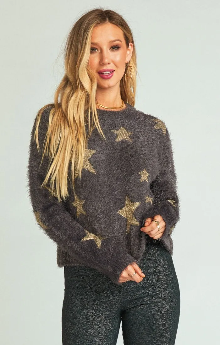 Cropped Varsity Sweater