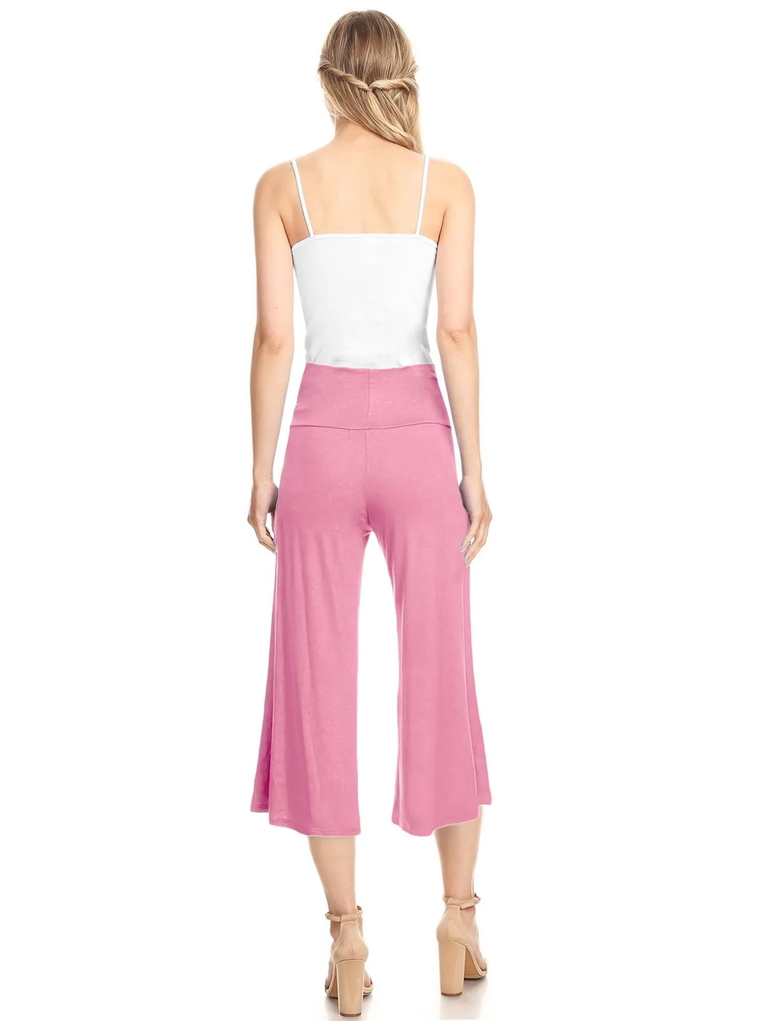 Cropped Wide Leg Lounge Pant