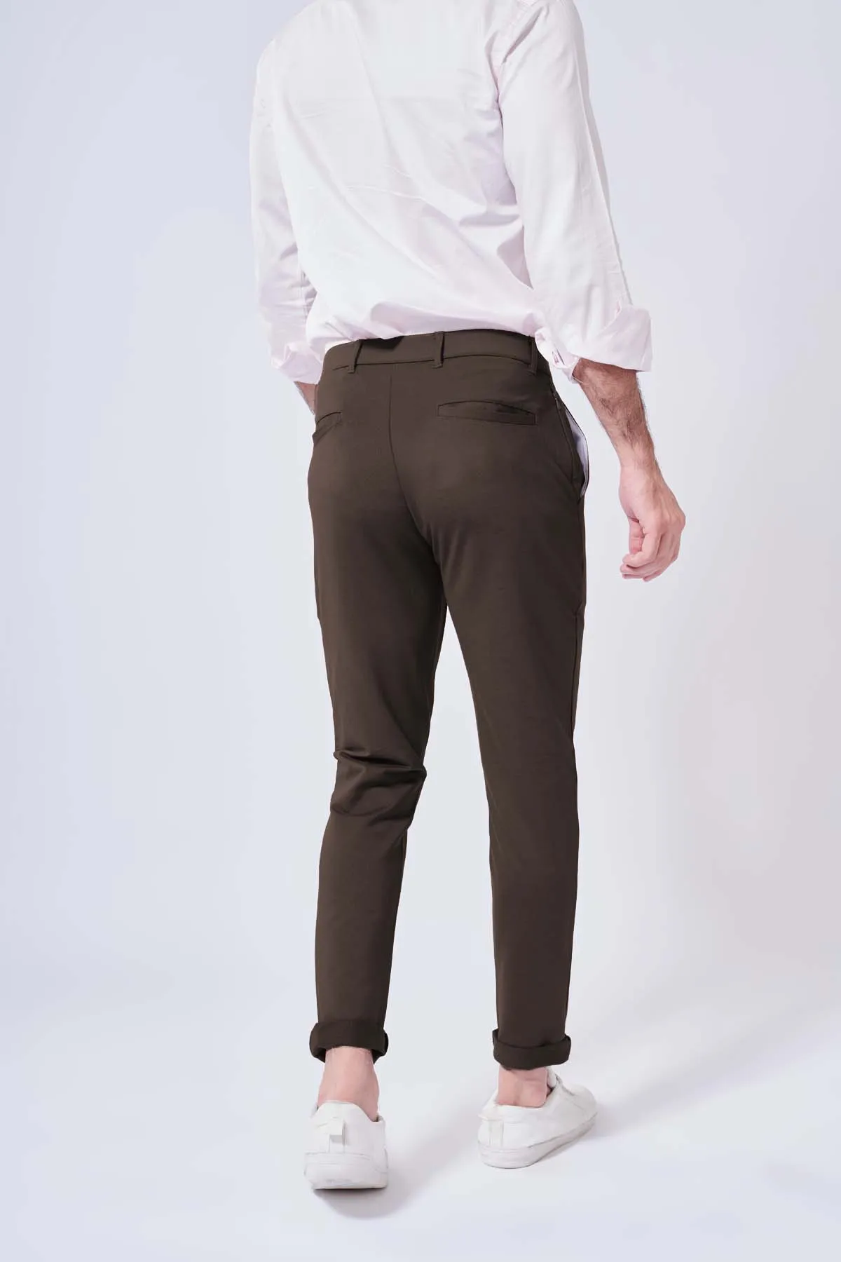 Dark Brown Everyday Pant