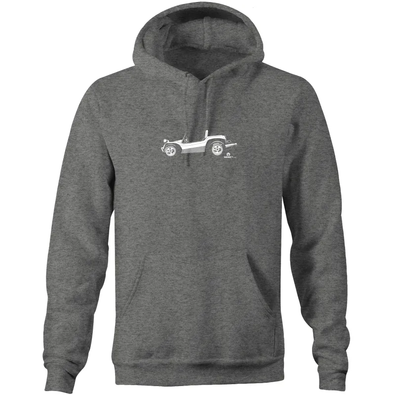 Dune Buggy- Pocket Hoodie Sweatshirt