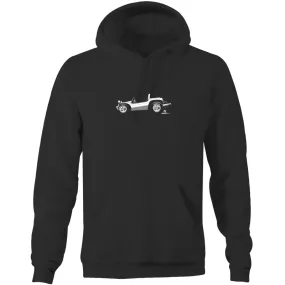 Dune Buggy- Pocket Hoodie Sweatshirt