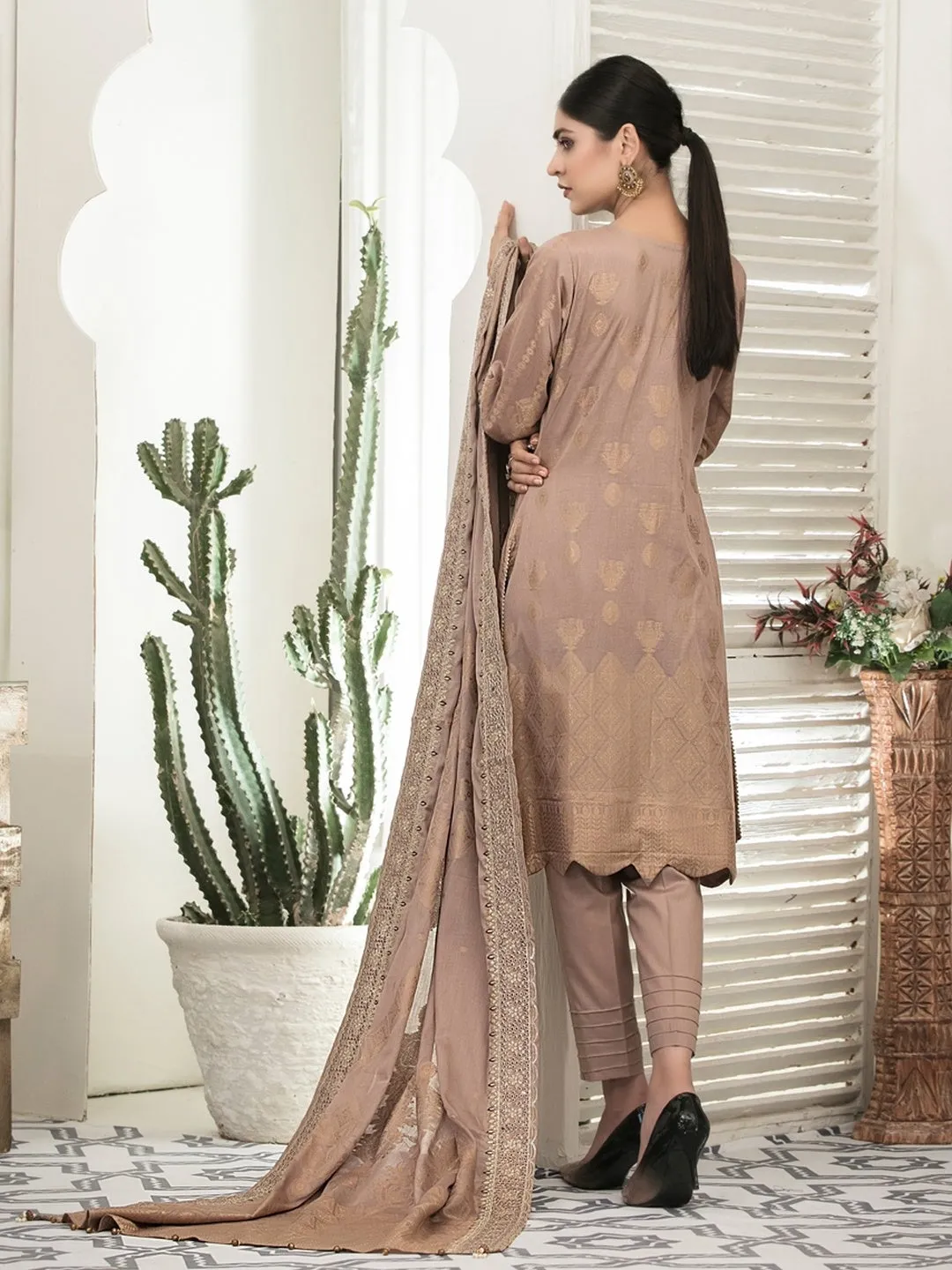 Embroidered Banarsi Lawn