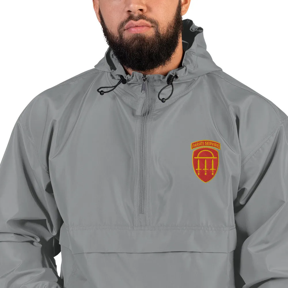 Embroidered Unisex Champion Packable Jacket - Georgia State Defense Force