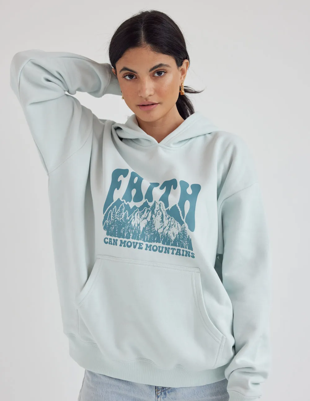 Faith Can Move Mountains Unisex Hoodie