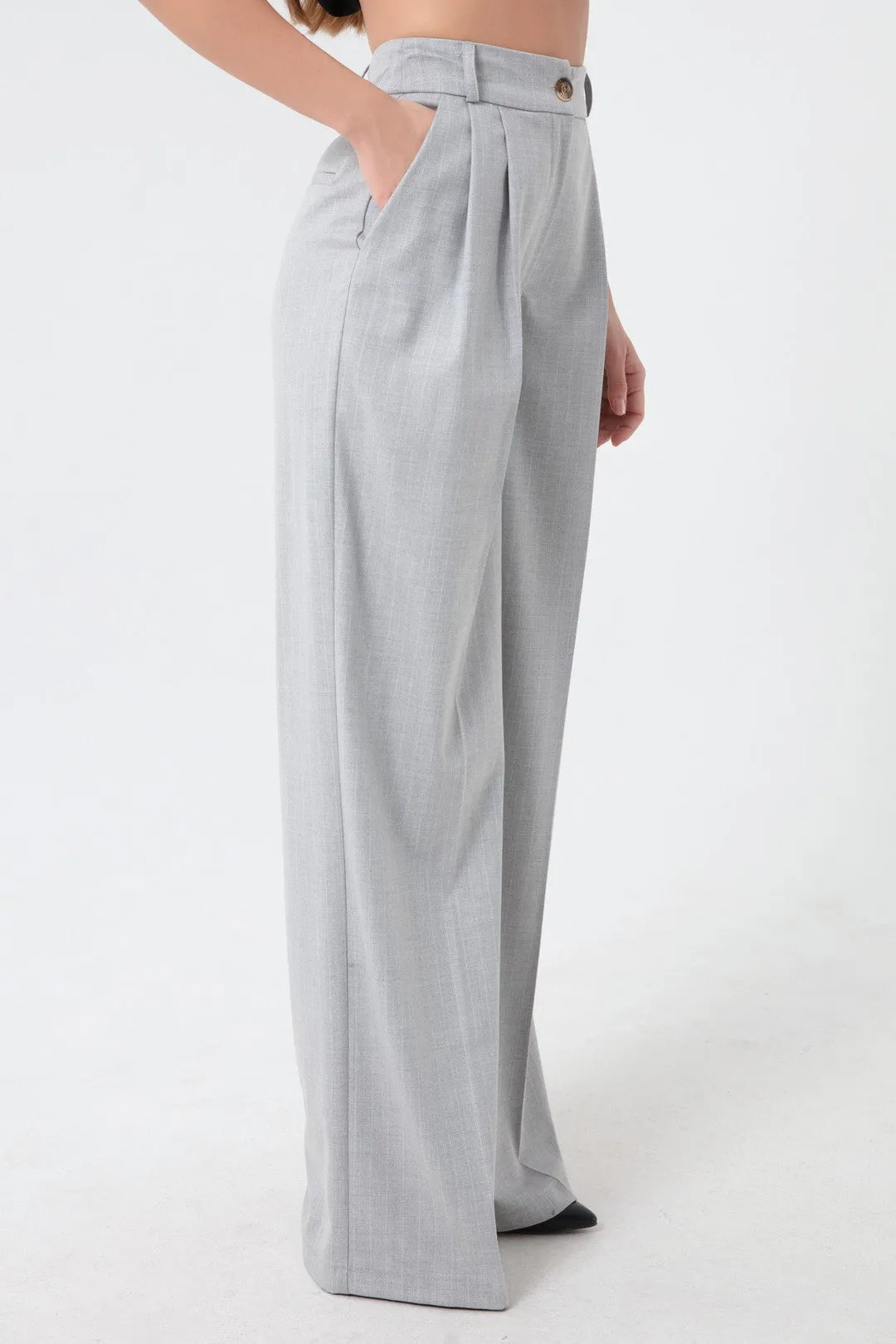 Female Line Pattern Pants