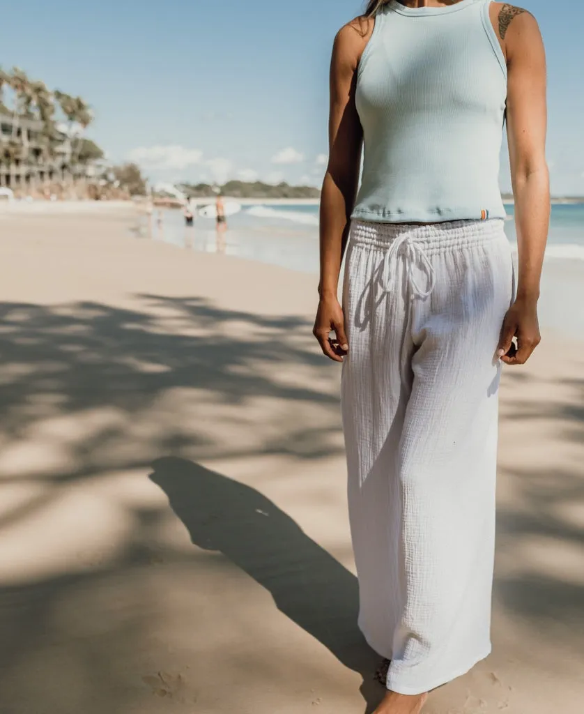 Gia Pant | White