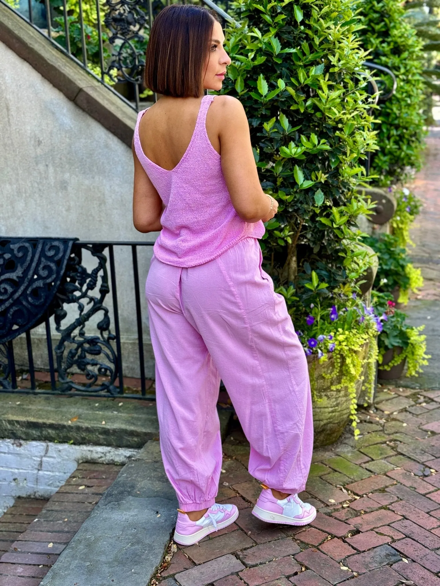 Gillian Pant (Peony Pink)