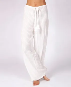 Greta Pant | Stripe Linen