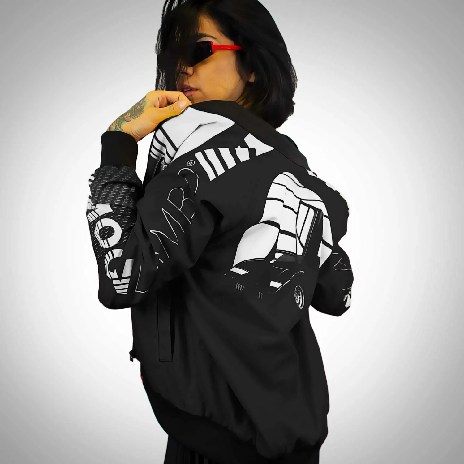 GT Noir edition Ladies Bomber Jacket